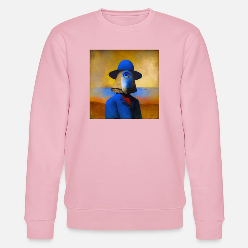 Surreal 01 - Stanley/Stella Unisex Bio-Sweatshirt CHANGER  - Hellrosa