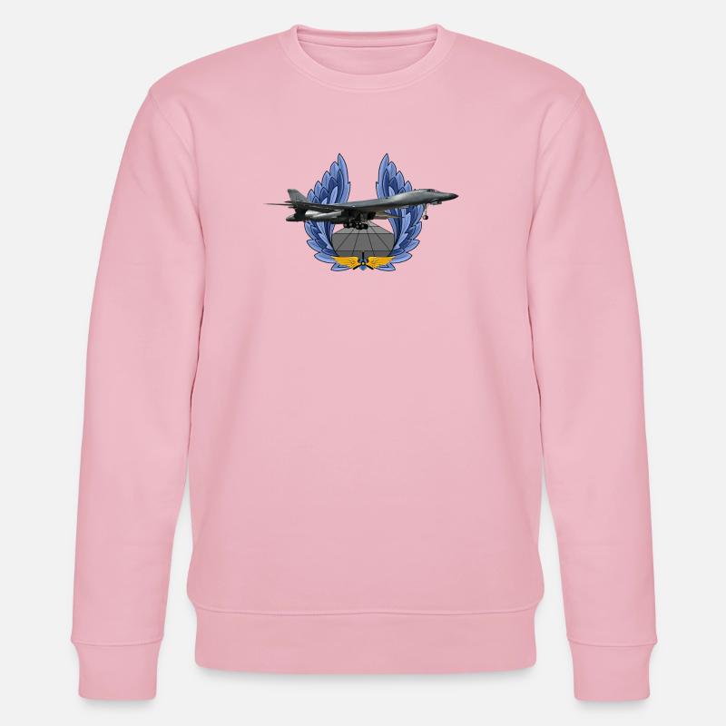 B-1B Lancer - Sweat bio CHANGER Stanley/Stella Unisexe - rose pâle