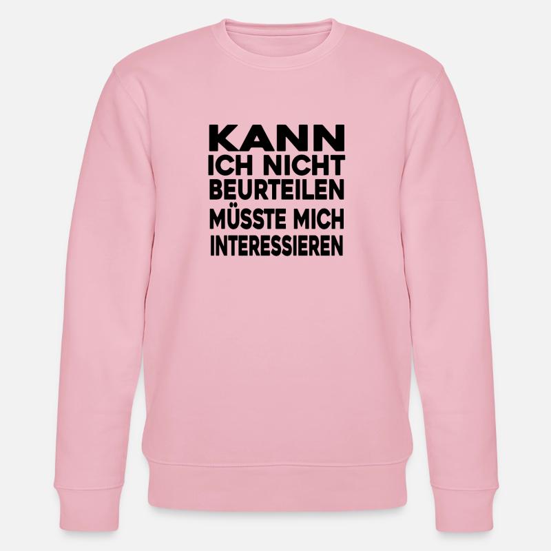 lustig - Stanley/Stella Unisex Bio-Sweatshirt CHANGER  - Hellrosa
