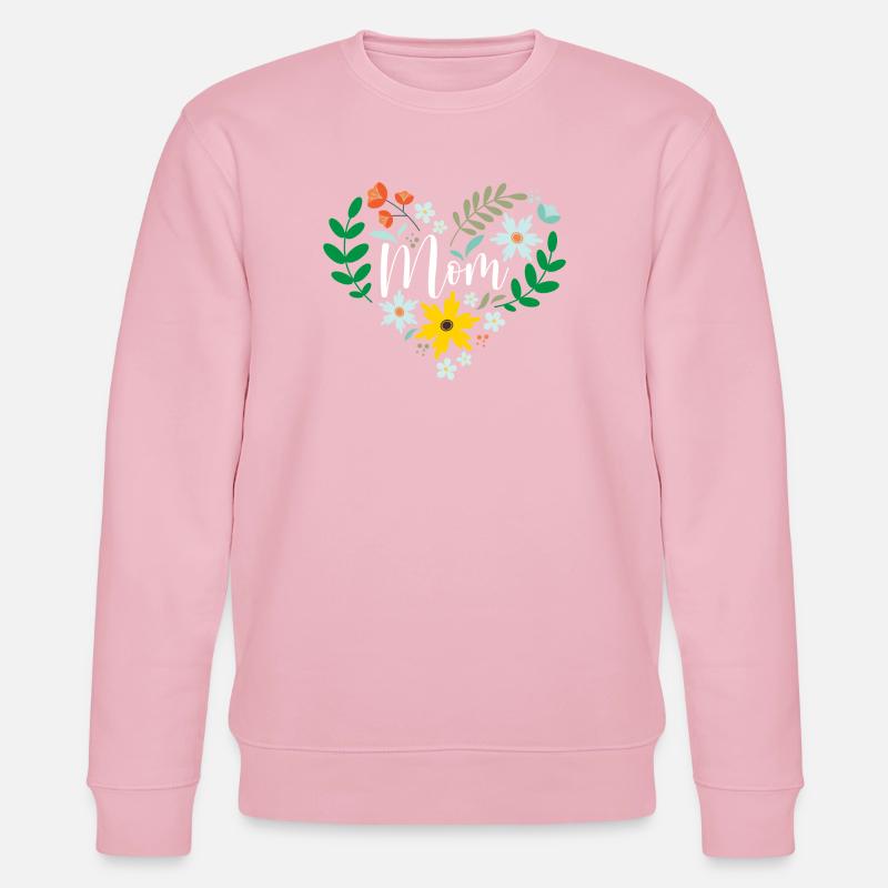 Beste Mutter aller Zeiten - Stanley/Stella Unisex Bio-Sweatshirt CHANGER  - Hellrosa