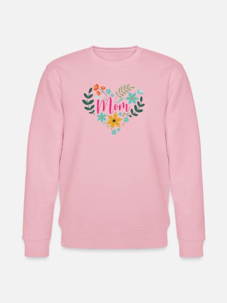 Beste Mutter aller Zeiten - Stanley/Stella Unisex Bio-Sweatshirt CHANGER  - Hellrosa