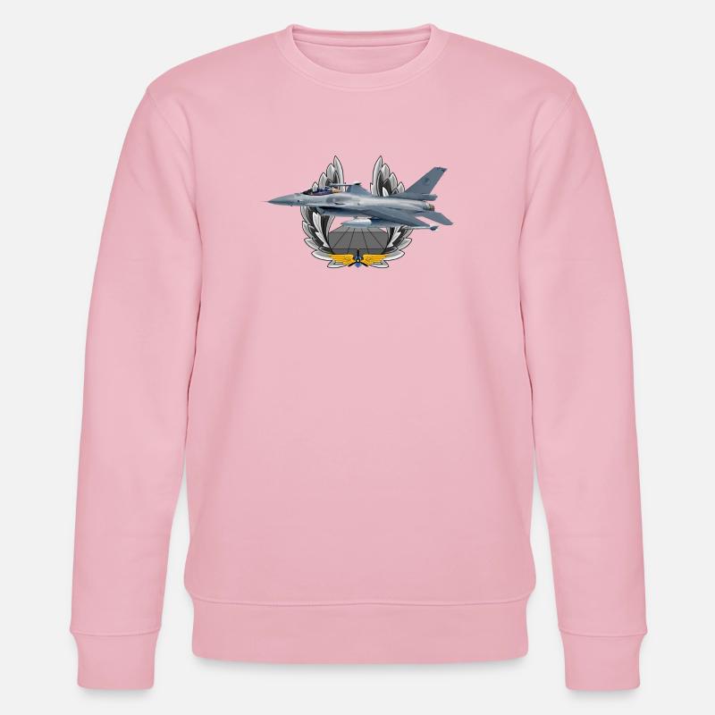 F-16 Fighting Falcon - Stanley/Stella Unisex Bio-Sweatshirt CHANGER  - Hellrosa