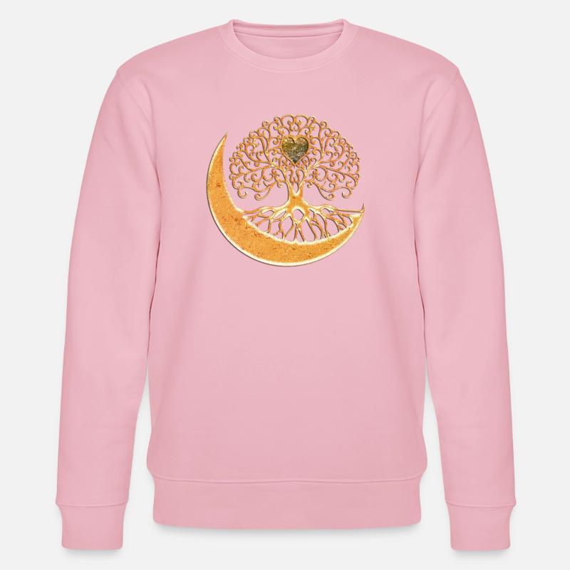 Wunderbares und elegantes Baumleben - Stanley/Stella Unisex Bio-Sweatshirt CHANGER  - Hellrosa