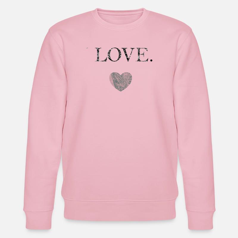 POUR ELLE - Sweat bio CHANGER Stanley/Stella Unisexe - rose pâle