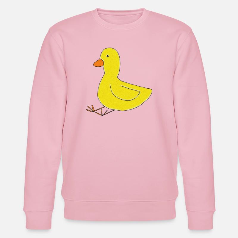 Impressionnisme de canard - Sweat bio CHANGER Stanley/Stella Unisexe - rose pâle