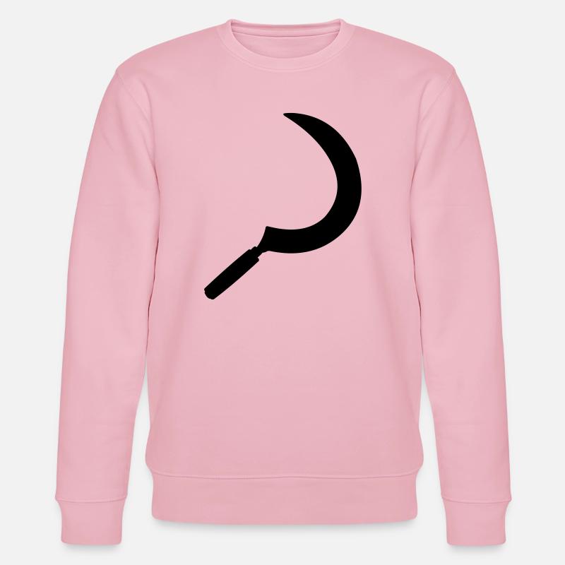 Sichelschattenbild - Stanley/Stella Unisex Bio-Sweatshirt CHANGER  - Hellrosa