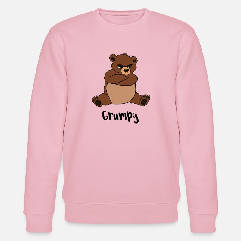 Grognon - Sweat bio CHANGER Stanley/Stella Unisexe - rose pâle