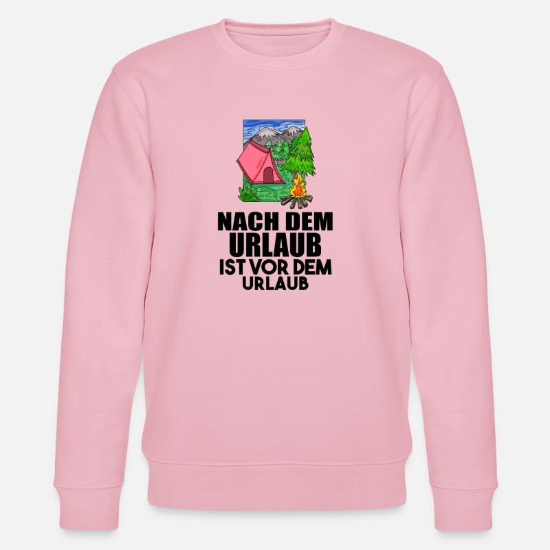 Urlaub - Stanley/Stella Unisex Bio-Sweatshirt CHANGER - Hellrosa