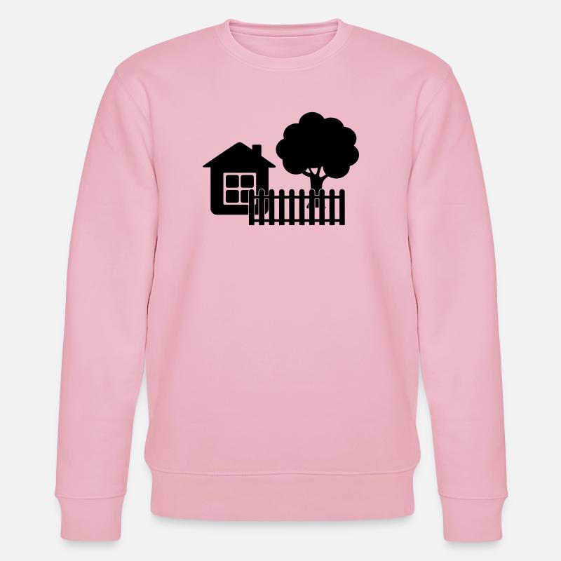 Pavillon-Gärtner - Stanley/Stella Unisex Bio-Sweatshirt CHANGER  - Hellrosa