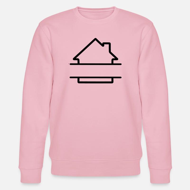 Startseite einfaches Logo-Textbanner - Stanley/Stella Unisex Bio-Sweatshirt CHANGER  - Hellrosa