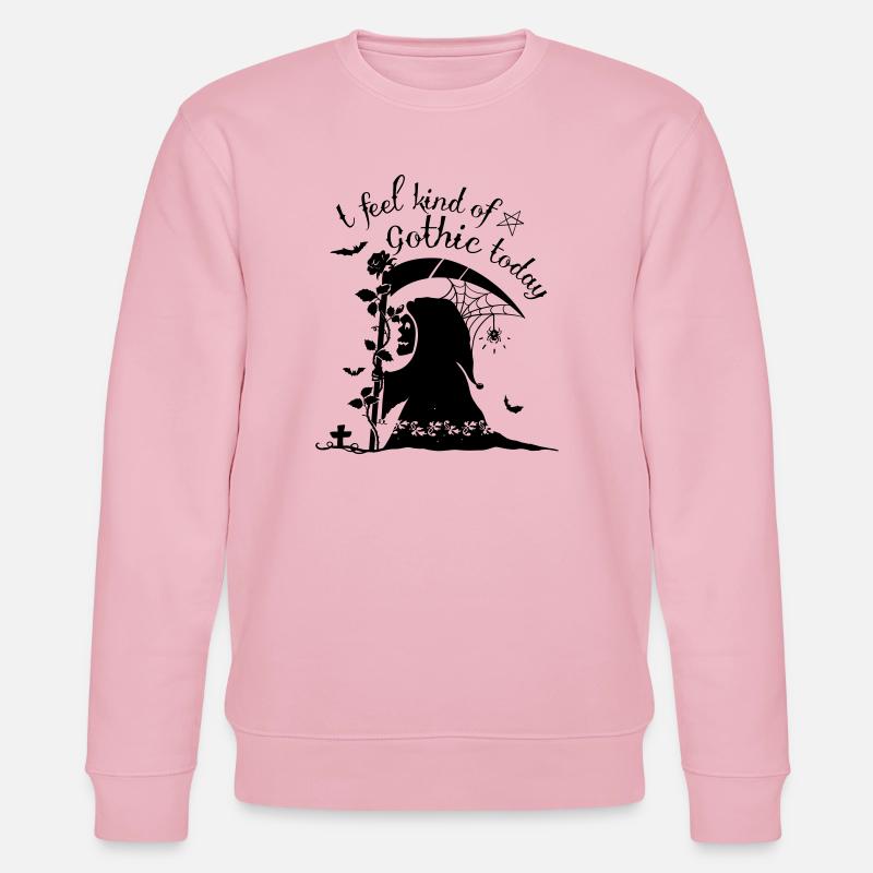 Aujourd’hui, j’ai l’impression d’être gothique - Sweat bio CHANGER Stanley/Stella Unisexe - rose pâle