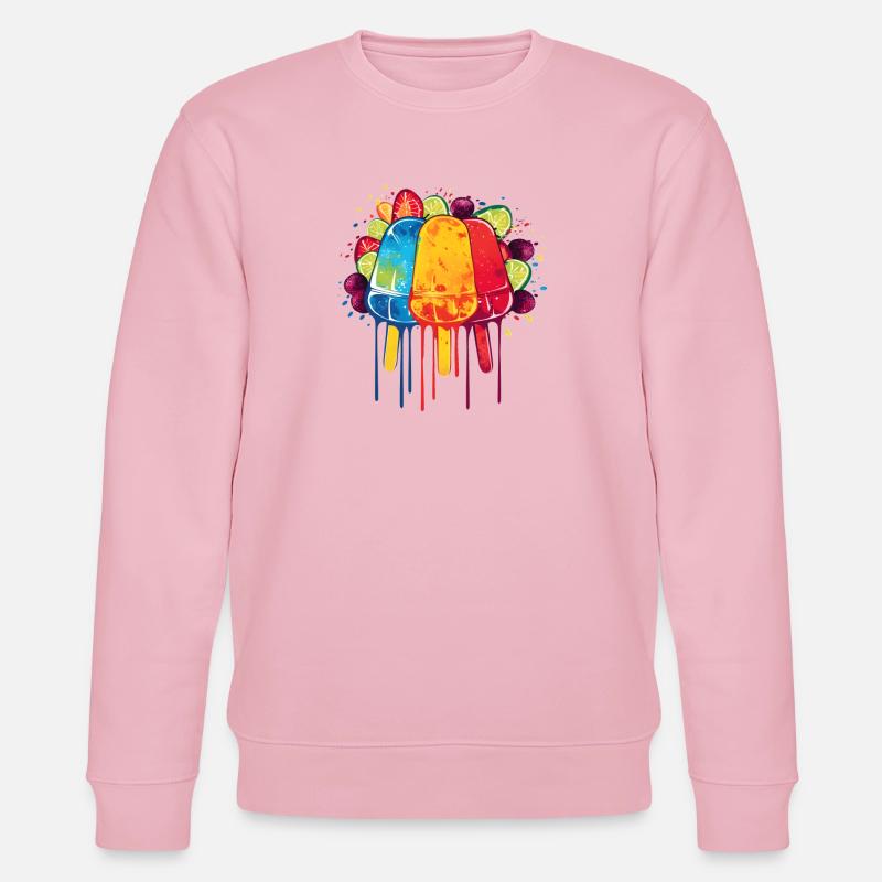 Popsicles - Sweat bio CHANGER Stanley/Stella Unisexe - rose pâle