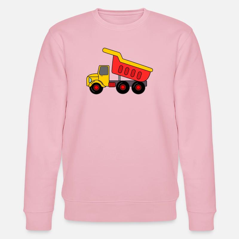 Keepauto Sand, rot gelb - Stanley/Stella Unisex Bio-Sweatshirt CHANGER  - Hellrosa