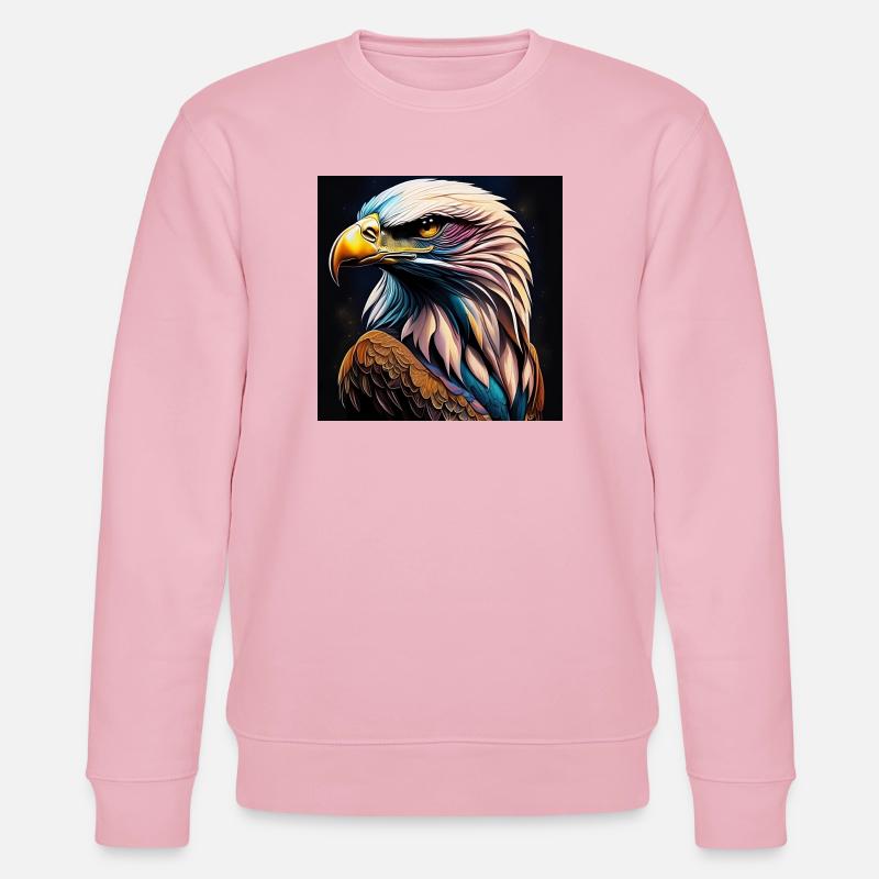 Adler - Stanley/Stella Unisex Bio-Sweatshirt CHANGER  - Hellrosa