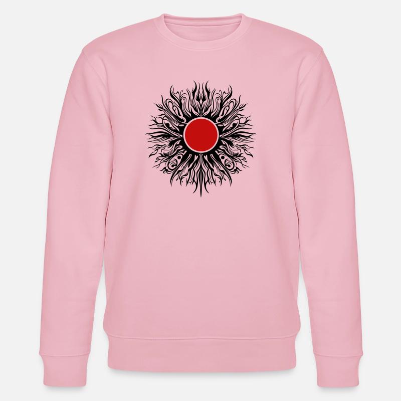 Mittsommer Sonne Sommer - Stanley/Stella Unisex Bio-Sweatshirt CHANGER  - Hellrosa