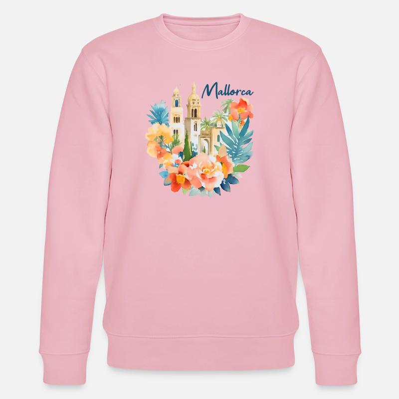Mallorca - Stanley/Stella Unisex Bio-Sweatshirt CHANGER  - Hellrosa