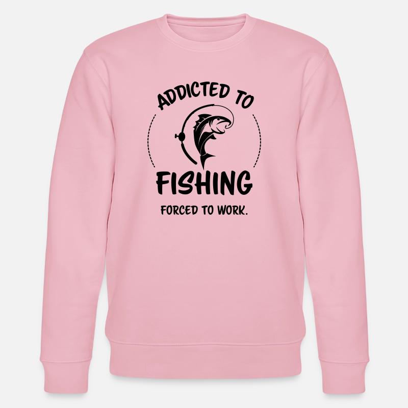Angelsüchtig – Angelhumor - Stanley/Stella Unisex Bio-Sweatshirt CHANGER  - Hellrosa