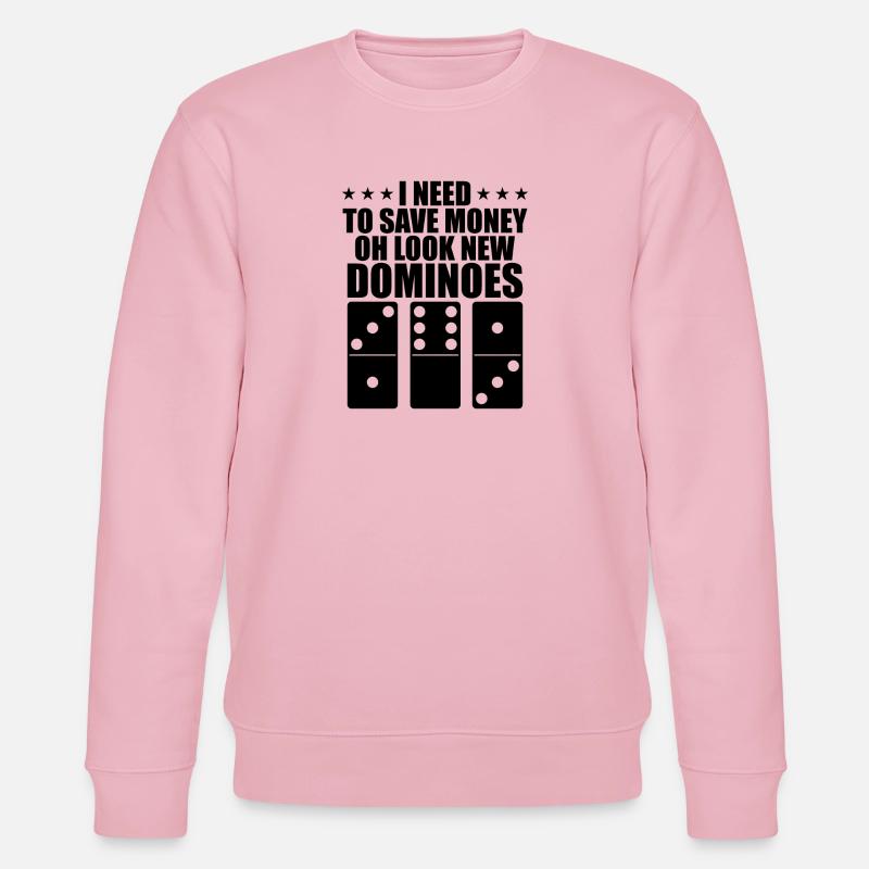 Conception de domino - Sweat bio CHANGER Stanley/Stella Unisexe - rose pâle