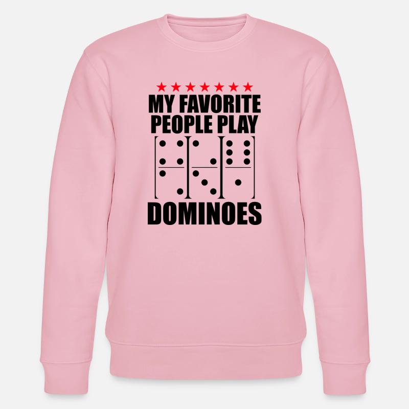Conception de domino - Sweat bio CHANGER Stanley/Stella Unisexe - rose pâle