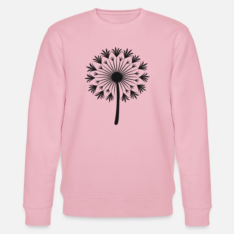 Conception de pissenlit - Sweat bio CHANGER Stanley/Stella Unisexe - rose pâle