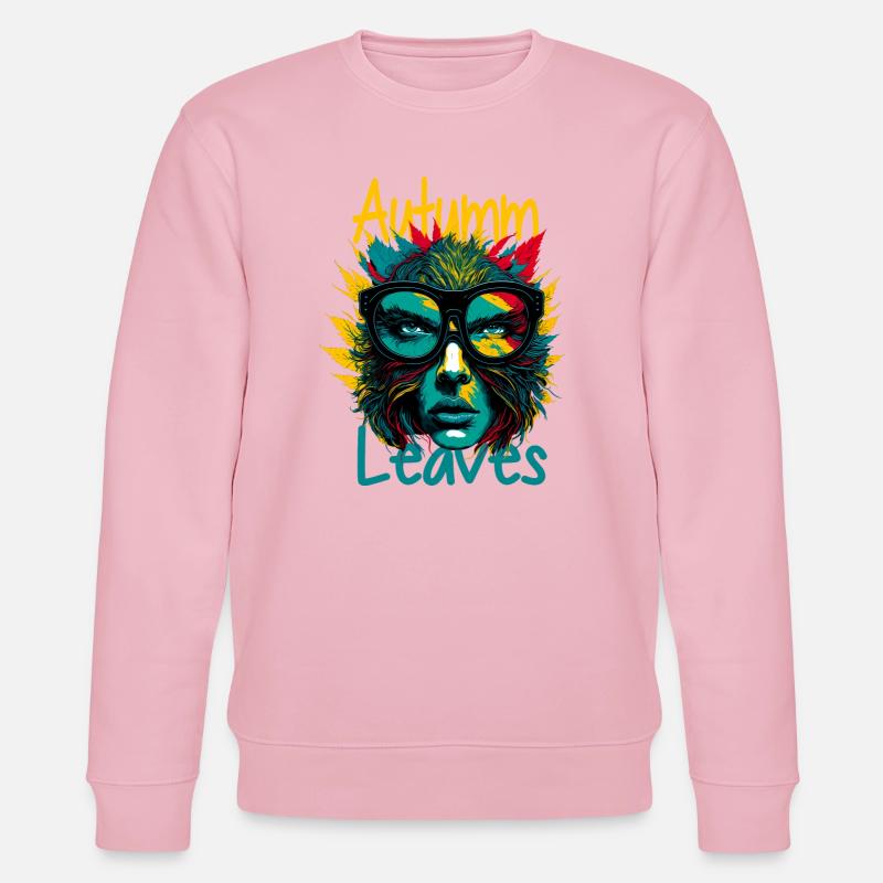 Vision d’automne - Sweat bio CHANGER Stanley/Stella Unisexe - rose pâle