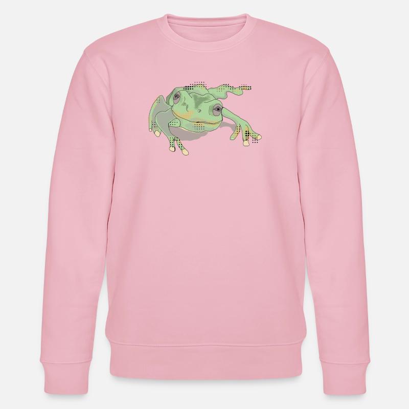 FROGGIE - Sweat bio CHANGER Stanley/Stella Unisexe - rose pâle