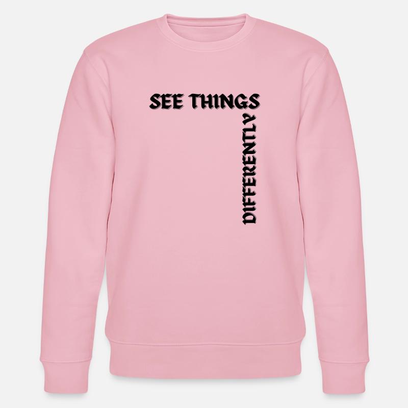 Voir les choses différemment - Sweat bio CHANGER Stanley/Stella Unisexe - rose pâle