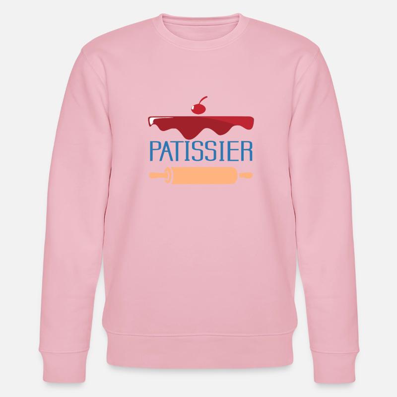 Konditor - Stanley/Stella Unisex Bio-Sweatshirt CHANGER  - Hellrosa