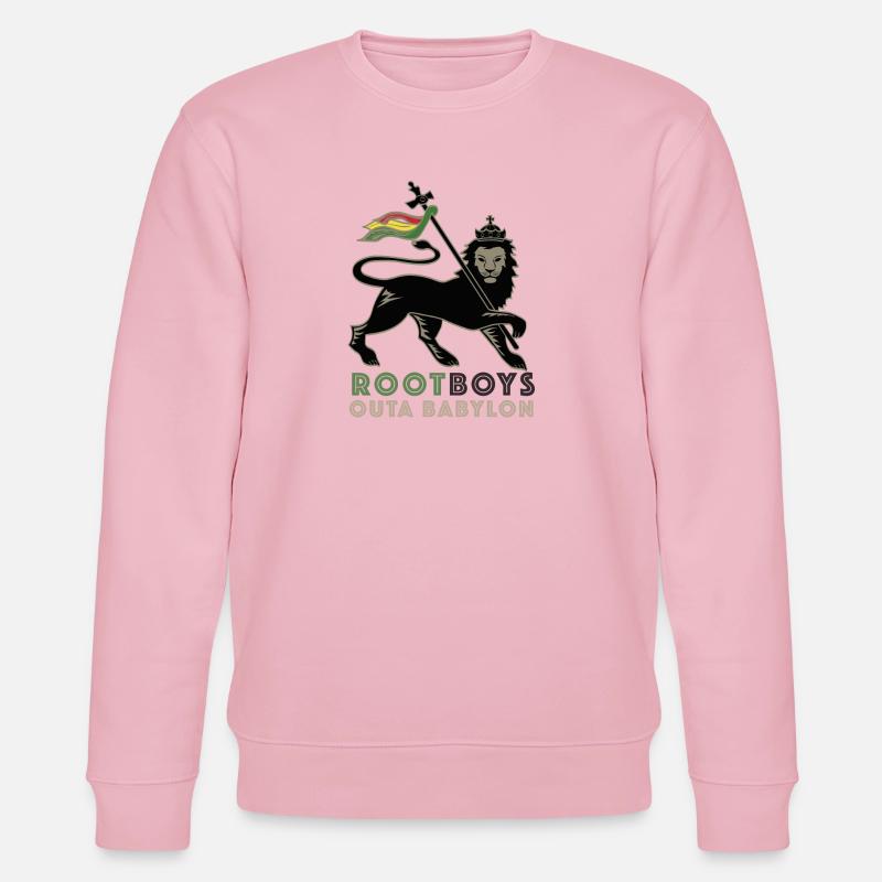 RootBoys outa Babylon - Sweat bio CHANGER Stanley/Stella Unisexe - rose pâle