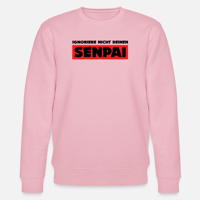 Senpai Statement Mangastyle Anime Japan Comic - Stanley/Stella Unisex Bio-Sweatshirt CHANGER  - Hellrosa