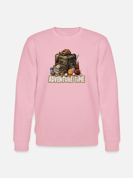 Rollenspiel Abenteuerzeit Fantasyausrüstung - Stanley/Stella Unisex Bio-Sweatshirt CHANGER  - Hellrosa