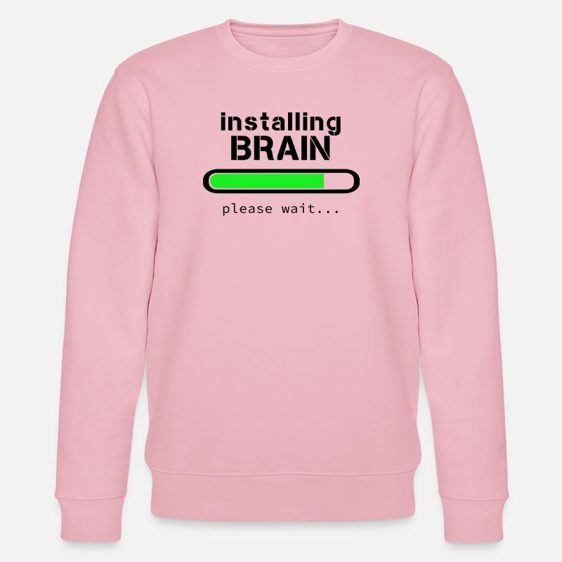Installation von Brain - Stanley/Stella Unisex Bio-Sweatshirt CHANGER - Hellrosa