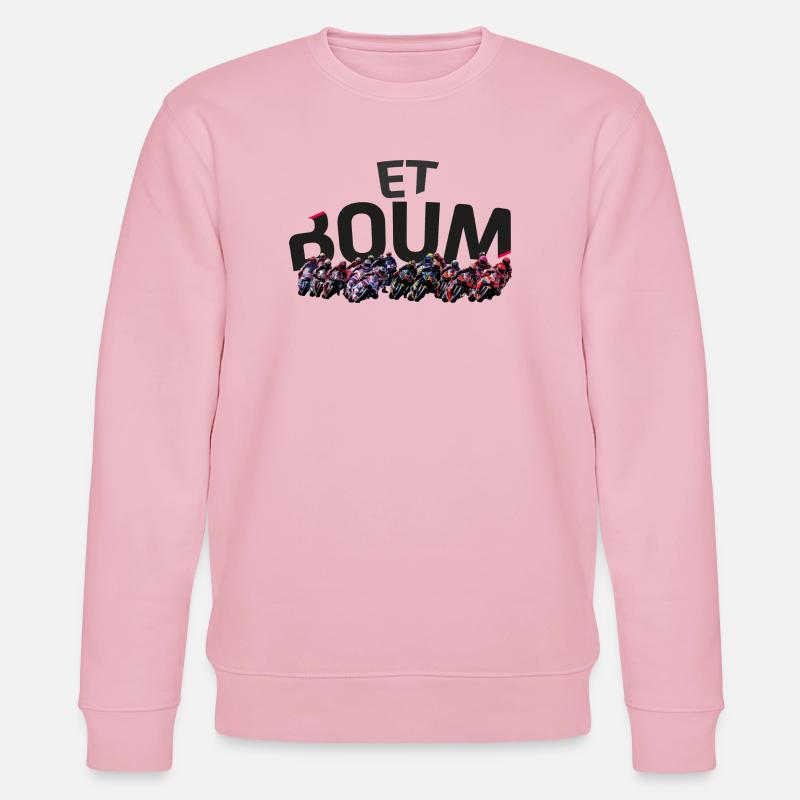 ET BOUM - Sweat bio CHANGER Stanley/Stella Unisexe - rose pâle
