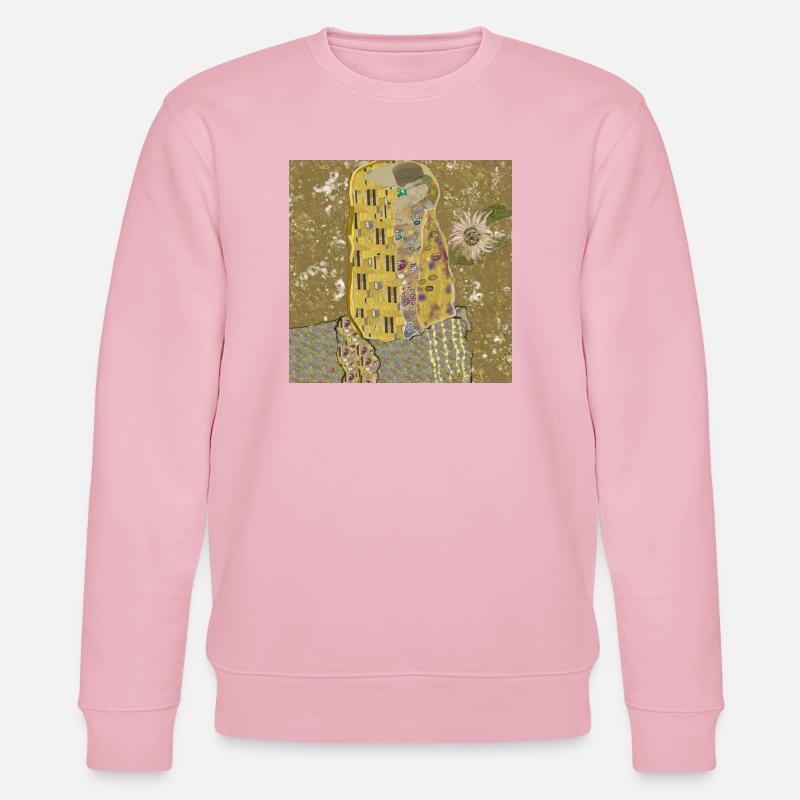 L’étreinte éternelle réinventée - Sweat bio CHANGER Stanley/Stella Unisexe - rose pâle