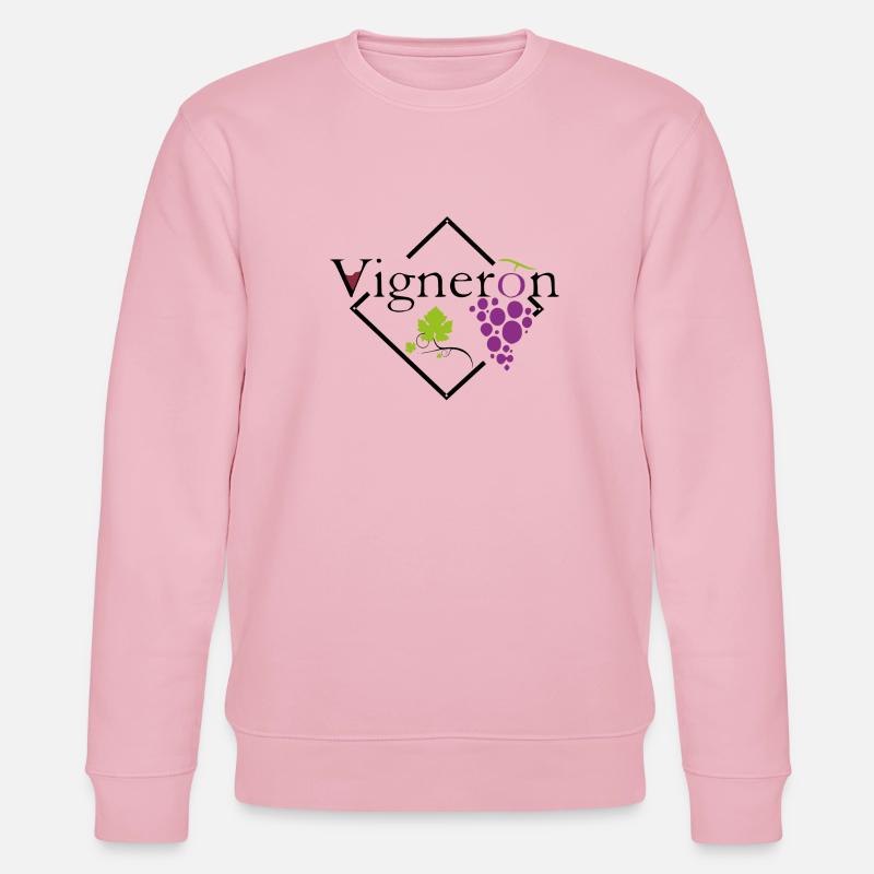 Winemaker - Stanley/Stella CHANGER Unisex Organic Sweatshirt - cotton pink
