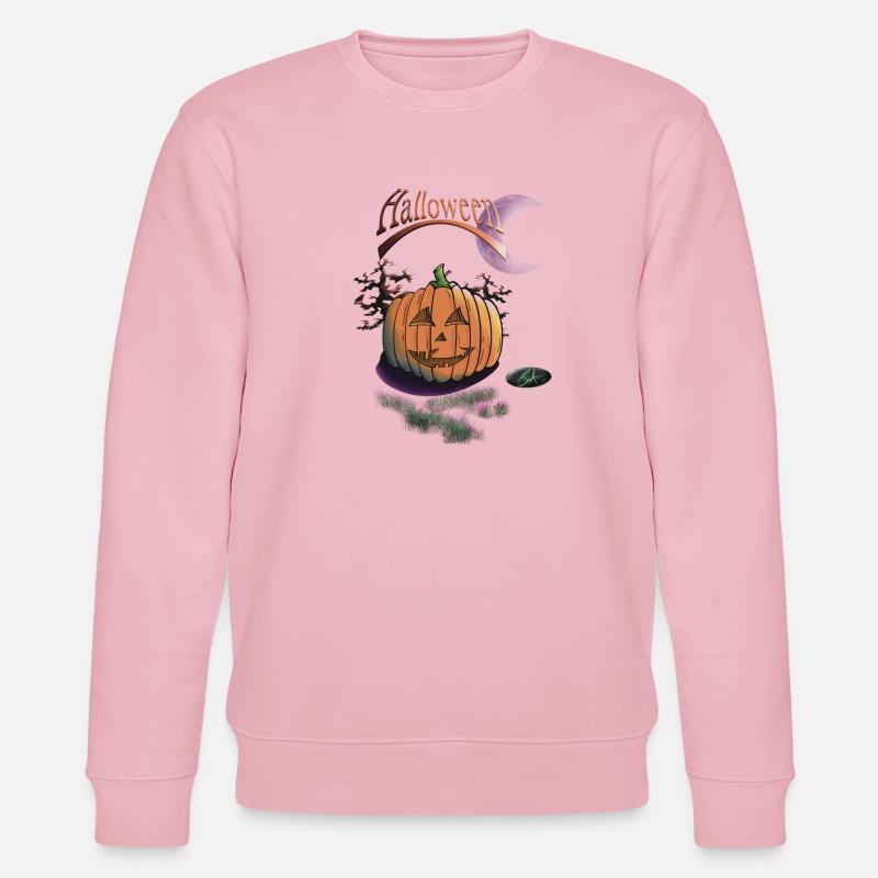 McA Halloween - Stanley/Stella Unisex Bio-Sweatshirt CHANGER  - Hellrosa
