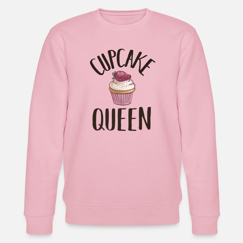 Cuisson de cupcakes Queen pour Baker - Sweat bio CHANGER Stanley/Stella Unisexe - rose pâle