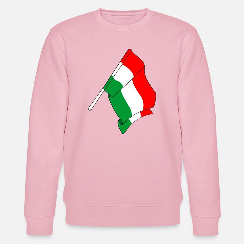 drapeau Hongrie - Sweat bio CHANGER Stanley/Stella Unisexe - rose pâle