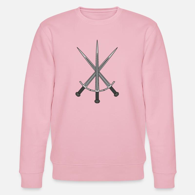 Épées Sabre Épée Combat Roi - Sweat bio CHANGER Stanley/Stella Unisexe - rose pâle