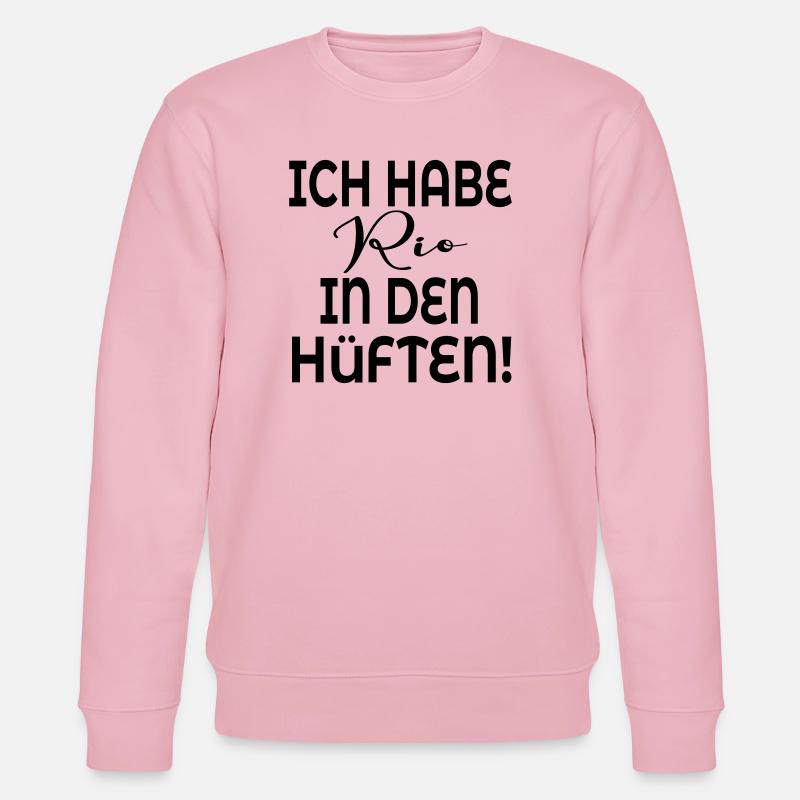 TANZEN HÜFTE BEWEGUNG - Stanley/Stella Unisex Bio-Sweatshirt CHANGER  - Hellrosa