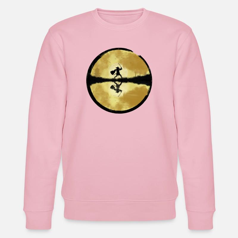 Samurai - Stanley/Stella Unisex Bio-Sweatshirt CHANGER  - Hellrosa