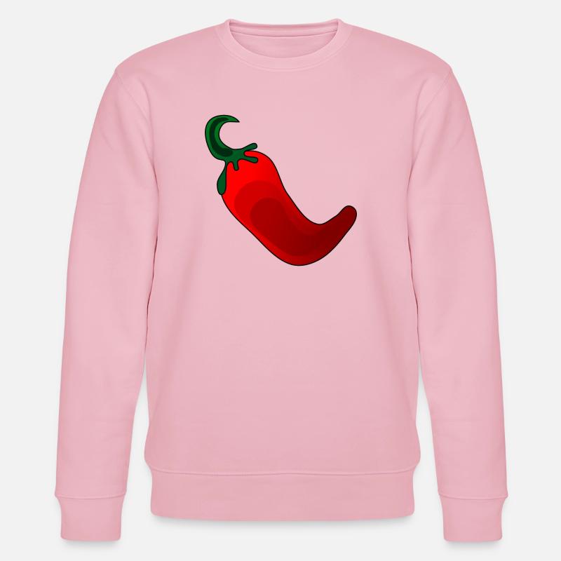 Peperoni Gewürzpaprika - Kochen - Stanley/Stella Unisex Bio-Sweatshirt CHANGER  - Hellrosa