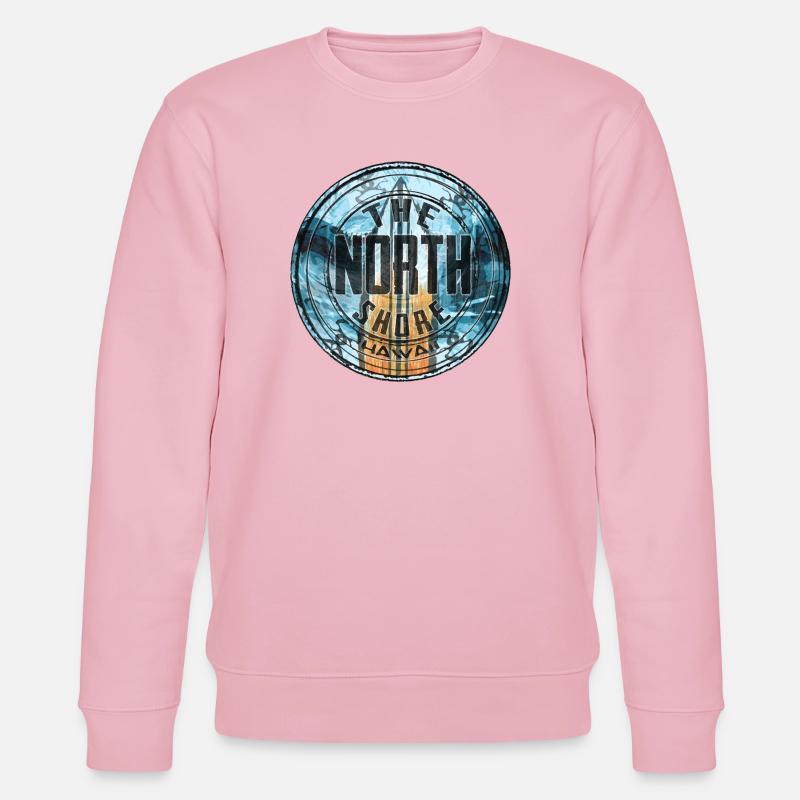 Northshore Hawaii - Stanley/Stella Unisex Bio-Sweatshirt CHANGER  - Hellrosa