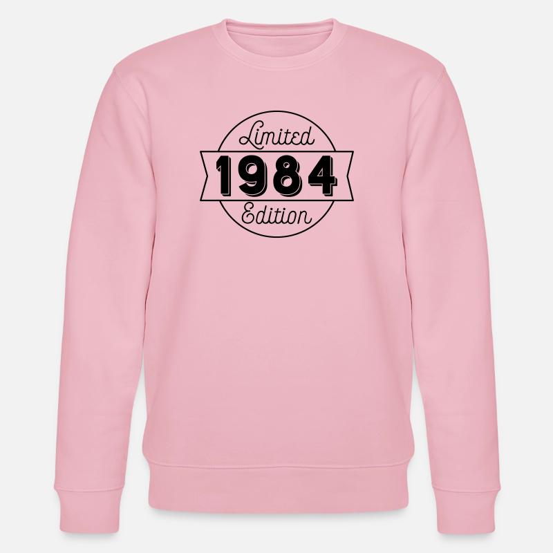 Année de naissance : 1984 - Sweat bio CHANGER Stanley/Stella Unisexe - rose pâle