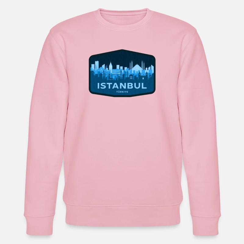 Istanbul - Stanley/Stella Unisex Bio-Sweatshirt CHANGER  - Hellrosa