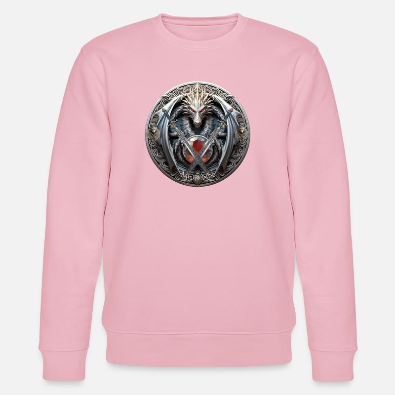 Logo Celtic Mojenn - Sweat bio CHANGER Stanley/Stella Unisexe - rose pâle
