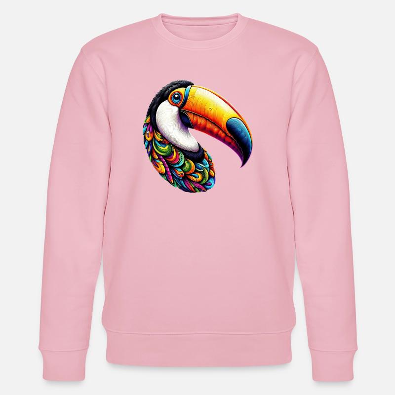 Toucan - Sweat bio CHANGER Stanley/Stella Unisexe - rose pâle
