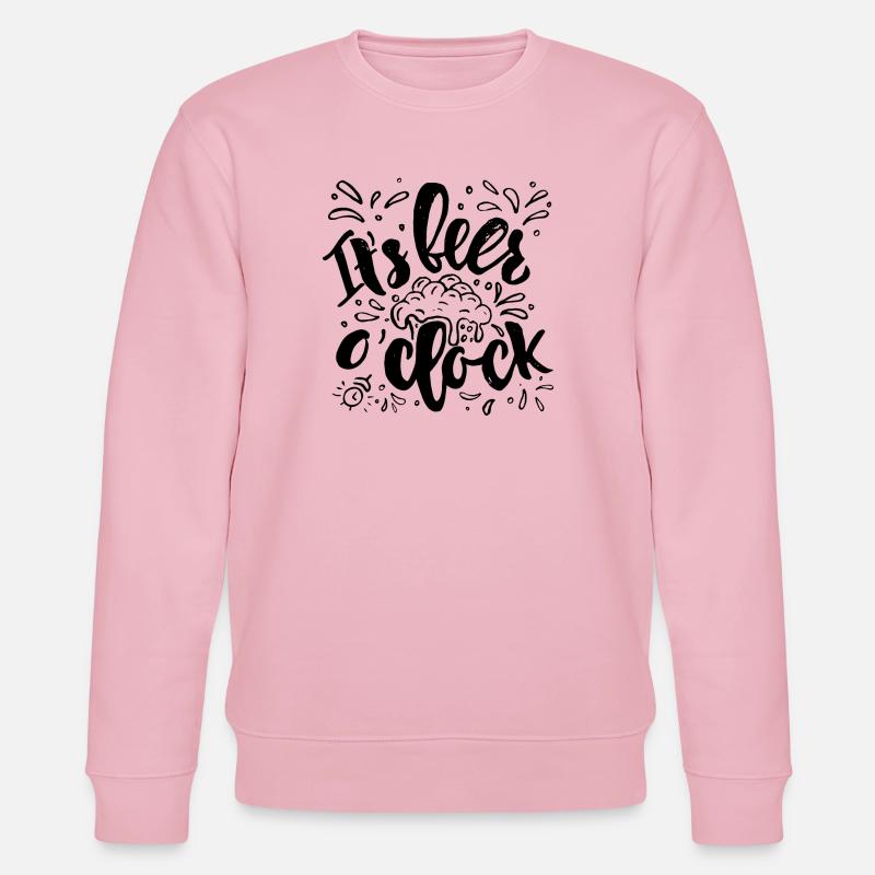 It's beer o'clock - Stanley/Stella Unisex Bio-Sweatshirt CHANGER  - Hellrosa