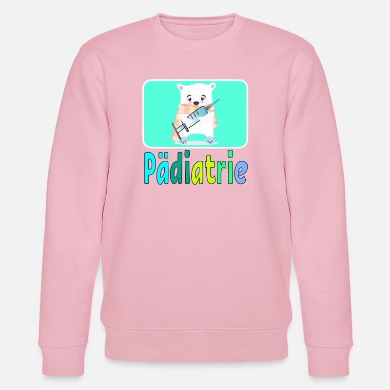 Pädiatrie Kinderkrankenhaus - Arztpraxis - Stanley/Stella Unisex Bio-Sweatshirt CHANGER  - Hellrosa