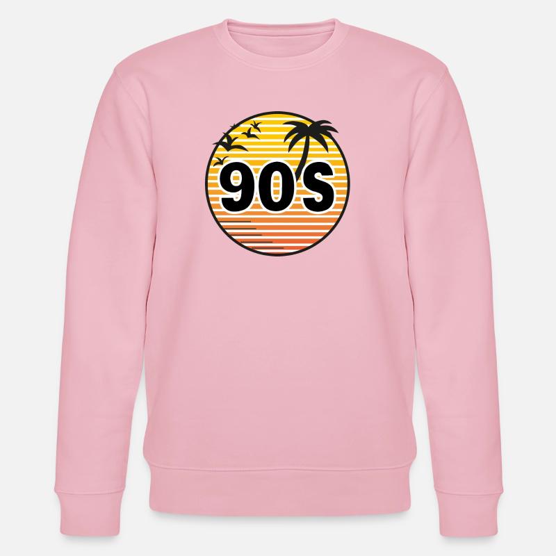 The 90s - Stanley/Stella Unisex Bio-Sweatshirt CHANGER  - Hellrosa